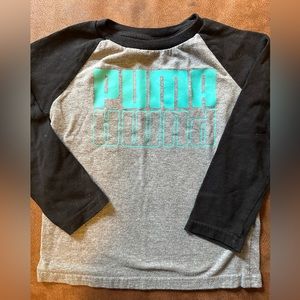 Kids Puma Long Sleeve Tee